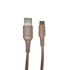 General Supply Goods + Co 6ft Braided Type C Cable - Pink-Sleek and tangle free