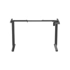 Uplite Electric Sit Stand Desk Frame - Black-Frame Foot Length: 23"