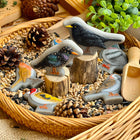 Yellow Door Sensory Play Stones - Birds - Set of 8-Set of eight bird stones with stunning details comprising: Blackbird, Blue tit, Chaffinch, Goldfinch, Pigeon, Robin, Sparrow, and Starling