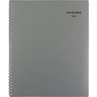 AT-A-GLANCE 2026 Traditional Weekly/Monthly Planner - 11" H x 8-1/2" W - Grey - Bilingual-12 months tabbed: January 2026 - December 2026