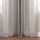 HOMCOM Round Bar Table for 2, Easy Assembly for Home Bar Cocktail Bistro - Clear-Colour: Clear
