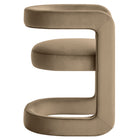 Modway Winslow Barrel Performance Velvet Dining Chair - Taupe -8