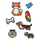 Simbrix Starter Pack Asst Playful Pets - 1000 Brix-Simstix
