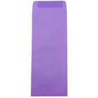 JAM Paper #12 Policy Envelopes, 4.75 x 11, Brite Hue Violet Purple Recycled, 500 Pack (4156910H)-Violet recycled paper envelope