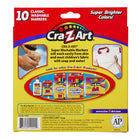 Cra-Z-Art Broadline Washable Classic Markers - 10 Pack-These classic broadline markers make colouring easy, offer beautiful colour saturation with rich, vibrant colours to fuel imagination and help children spark their creativity