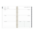 Mead 2026-27 Honey Bee Weekly/Monthly Hard Cover Planner - 8½" x 6" - Multicolour  - Bilingual-Page size: 8-1/2" H x 5-1/2" W