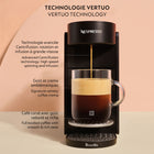 Nespresso Vertuo Up Espresso and Coffee Maker by Breville, Black-Over 40 premium and flavoured coffees including exclusive partner brands to brew in 7 cup sizes: Ristretto, Espresso, Double Espresso, Gran Lungo, Mug, XL Coffee, Carafe