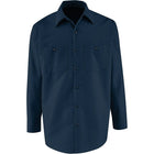 Red Kap Industrial Solid Work Shirts - Medium - 3 Pack-Colour: Navy Blue
