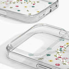 Ideal of Sweden Clear MagSafe Mid Case for iPhone 17 Pro Max - Petite Floral-Compatible with IDEAL's wireless chargers.