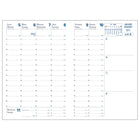 Quo Vadis 2026 Business Weekly Planner - 4" x 6" - Assorted Colours - Bilingual-Stitched binding
