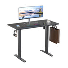 Uplite Electric Height Adjustable Sit Stand Desk - Black-Package comes with all the accessories for installation plus detailed manual