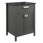 Modway Laguna 24" Bathroom Vanity - Grey/Black-Assembly Required