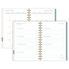 Mead 2027 Small Weekly/ Monthly Planner - 8-1/2" x 6" - Art Nouveau - Bilingual-Full 15 months of weekly/monthly planning + 3 monthly page spreads