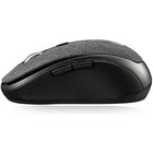 Adesso iMouse S80B Wireless Fabric Optical Mini Mouse - Black-Hand Orientation: Both Hands