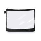 Travelon 1 Quart Zip-Top Bag with Bottles - Black-Zip-top 1 quart clear PVC bag
