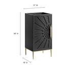 Modway Awaken 18" Bathroom Vanity Cabinet - Black-8