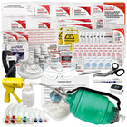 First Aid Central BC Advanced First Aid Kit with Nylon EMT Bag-The kit comes in a nylon EMT bag with carrying handle.