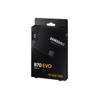 Samsung 870 EVO 2 TB 2.5" SATA III Internal Solid State Drive - Black-Samsung V-NAND 3-bit MLC storage memory and Samsung 2 GB Low Power DDR4 SDRAM cache memory