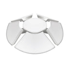 Bell + Howell Socket Burst Six Panel Ceiling Light 144 LED Bulbs - 3000 Lumen -Hex Bulb includes a socket extender to give more length which is helpful for moveable light panels