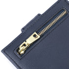 Champs Iconic Snap Cardholder - Navy-9 credit card slots