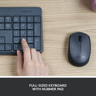 Logitech MK235 Wireless Keyboard & Mouse Combo - Grey - English (920-007897)-Spill-resistant up to 60 ml