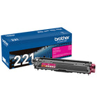 Brother TN221M Standard-Yield Magenta Toner Cartridge-Finely balanced for an even flow and consistent toner distribution onto the page