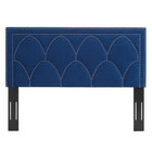 Modway Greta Performance Velvet Twin Headboard - Navy-Performance Velvet Upholstery