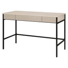 Hudson&Canal Nolan 48" Writing Desk - Alder White-Weight capacity is 40 lbs
