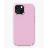 Ideal Of Sweden Silicone MagSafe Case iPhone 17e/16e/15/14/13 - Bubblegum Pink-Protective design with raised edges to protect the camera and screen