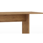 Manhattan Comfort Nomad 67.91" Modern Dining Table - Nature-9