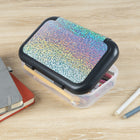 ZIPIT Recycled Plastic Pencil Case - Large Capacity Pencil Case for Girls - Glitter Design-6