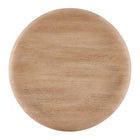 Modway Tori 20" Indoor/Outdoor Round Side Table - Oak-Indoor/Outdoor Use