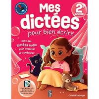 Caractère My Dictations for Writing Well for 2nd Grade - French-Also Includes A Detailed And Detachable Answer Key Sheet