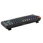Adesso EasyTouch 1000 RGB Mechanical Keyboard – Wireless/Wired/Bluetooth, QMK/VIA, Hot-Swap Red Switches, USB-C, 84-Key-VIA/QMK Programmable Support: Customize every key, macro, and RGB effect using open-source software