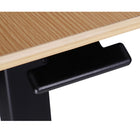 Rocelco MSD-28 Mobile Standing School Desk, Natural/Black-Attractive woodgrain desktop 28"W x 20"D with 20 lb. load rating