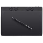 Wacom Intuos Pro Medium Bluetooth Professional Graphic Drawing Tablet - 2025 - Black-Pro Pen 3 offers amazing precision, 8192 pressure levels, tilt support & lag-free tracking for smooth, precise strokes; choose slim, straight or flared grip, adjust balance & button layout for precision and comfort