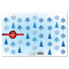 Geographics Winter Trees & Snowflake Seals - 1.25" - 40 Pack-1.25 diameter, Holiday Assorted Seals