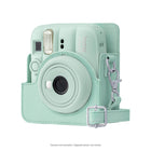 Fujifilm Instax Mini 13 Instant Camera Case - Lagoon Green-Detachable cover that allows you to use the camera while in the case