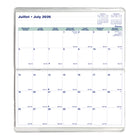 Blueline Monthly Pocket Planner - 6 1/2" H x 3 1/2" W - Animals - Bilingual-Stitched binding