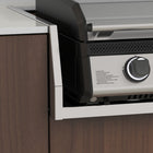 Blackstone 28" 3-Burner Drop-In Griddle with Hood and Propane-Ready Configuration-Three independently controlled heat zones: Cook your main and side dishes simultaneously at different temperatures