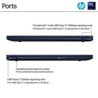 HP OmniBook Ultra Flip 14" 2-in-1 Copilot+ PC Laptop - Intel Ultra 7 258V – 2 TB SSD - 32 GB RAM - Windows 11 Home-Copilot in Windows gives you intelligent answers. Access with just the touch of the Copilot key