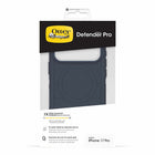 OtterBox Defender Pro Compatible with MagSafe Case with Camera Control for iPhone 17 Pro - Riverside Blue-Bumpers around the camera protect against hard hits