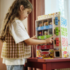 Melissa & Doug Wooden Vending Machine Play Set-Makes a great gift for girls and boys, ages 3 to 6, for hands-on, screen-free play