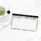 Mead 2026-27 Fruit & Floral Compact Desk Pad - 18" x11" - 15 Months - Bilingual-Bilingual