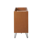 Modway Energize 48" Double or Single Sink Compatible Bathroom Vanity Cabinet - Cherry/White-MDF and Particleboard Construction
