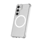 TUFF8 Samsung Galaxy S25 Qi2 Rugged Case-Screen & Camera Protection: Designed with a raised lip for the lens and bezel of the screen to protect your camera, flash, and screen against scratches when placed face down