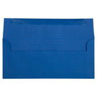 JAM Paper #10 Business Envelopes, 4 1/8 x 9.5, Presidential Blue, 500 Pack (463916900H)-Presidential blue dark base paper envelope