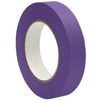 DSS Distributing Premium Grade Masking Tape - 1" x 55 yds - Purple - 6 Rolls-This easy to write on, low gloss tape is great for a variety of projects including labeling and color coding.