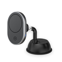 Mighty Mount MagSafe 15W Wireless Charger Mount - 360° Dash & Windshield Base-MagSafe Precision: Secure your phone with pure magnetic attraction