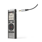 Philips VoiceTracer DVT1170 Audio Recorder - Grey-Clear voice recording in WAV format